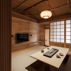 integrierter esstisch wohnung japanisch innendesign trendigarchitektur