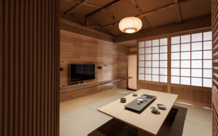 integrierter esstisch wohnung japanisch innendesign trendigarchitektur