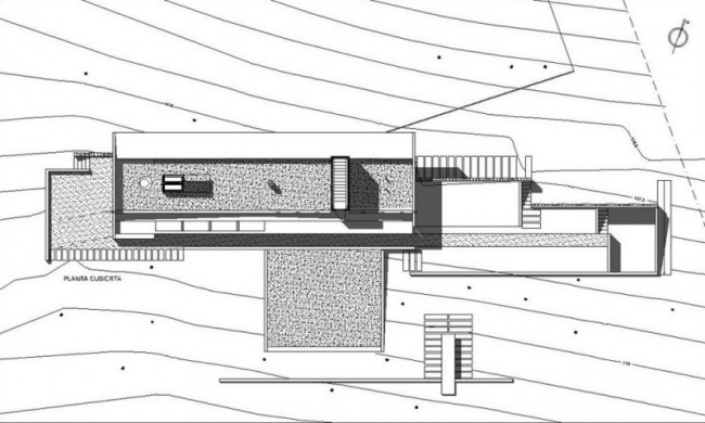 modernes-flachdachhaus-chile-gubbins-arquitectos-plan