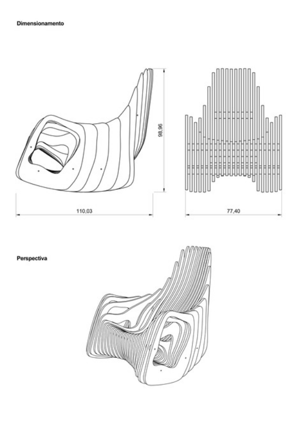 schema designer schaukelstuhl sperrholz modern hochwertiges material