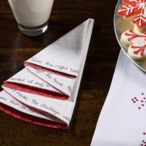 servietten deko zu weihnachten edel tannenbaum form falten idee