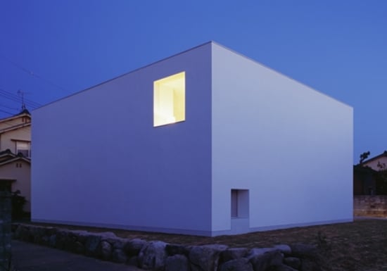 modern haus beton konzept architektur minimalistisch weiß