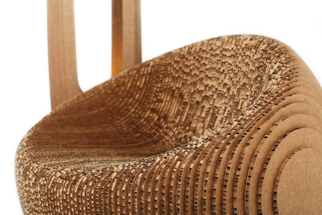 Möbel Design aus recycelter Pappe fördert den Naturschutz