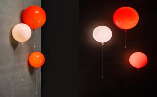 Wand- und Deckenleuchten memory brokis luftballoons montage