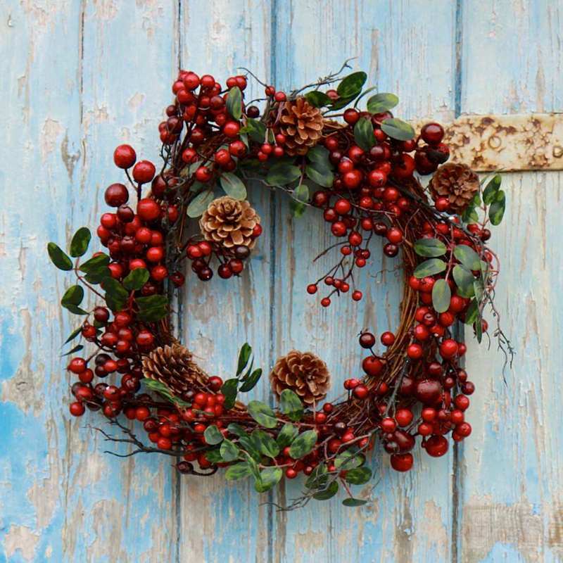 Weihnachtsdeko Ideen Mit Roten Beeren Zum Selbermachen