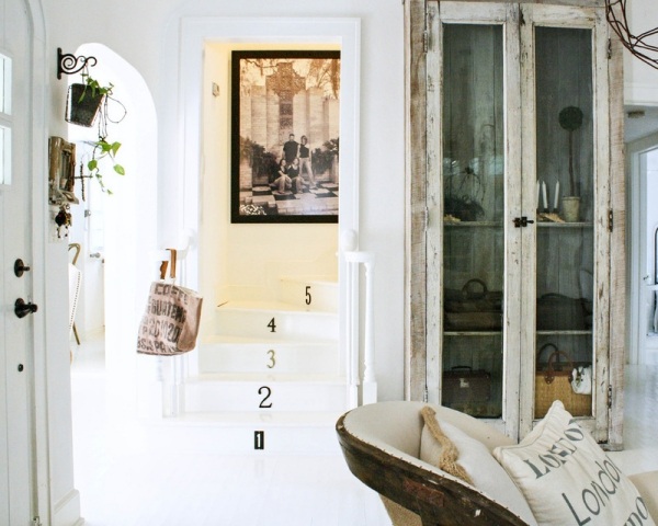 weiße wände deko elemente akzente interieur vintage stil trendig