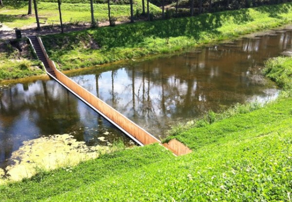 Accoya Holz Brücke Moses Holland RO&AD Optimierte Naturwerstoffe nachhaltige-Entwicklung