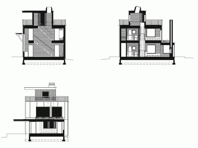 Bauplan Küstenhaus Grundriss-Wohnräume Haus im Wald gebaut