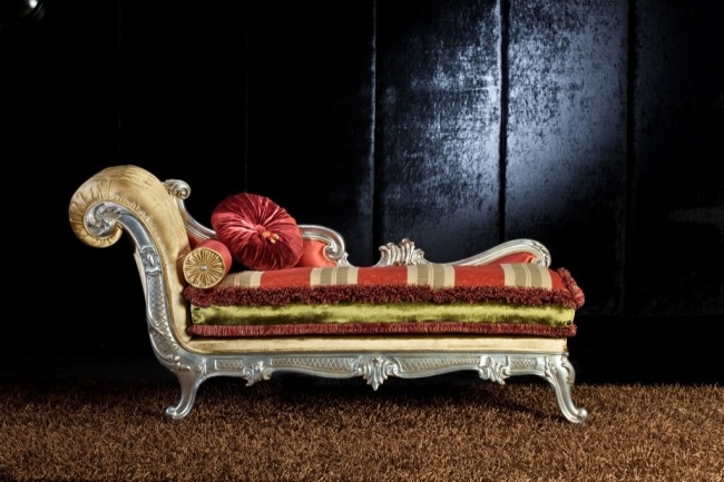 Chaise-lounge Teppich flauschig Camelia Polsterung-feine Textilien-Exedra