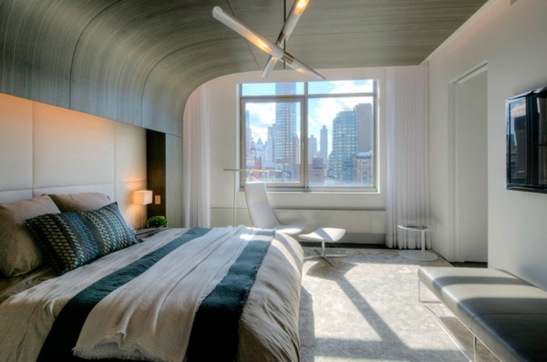 Schlafzimmer originell futuristisch moderne Idee