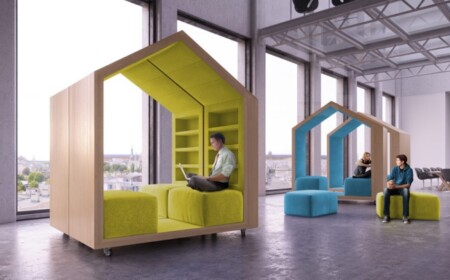 Design Lesemöbel malcew Büroeinrichtung-Haus Form mit Polster bezogen