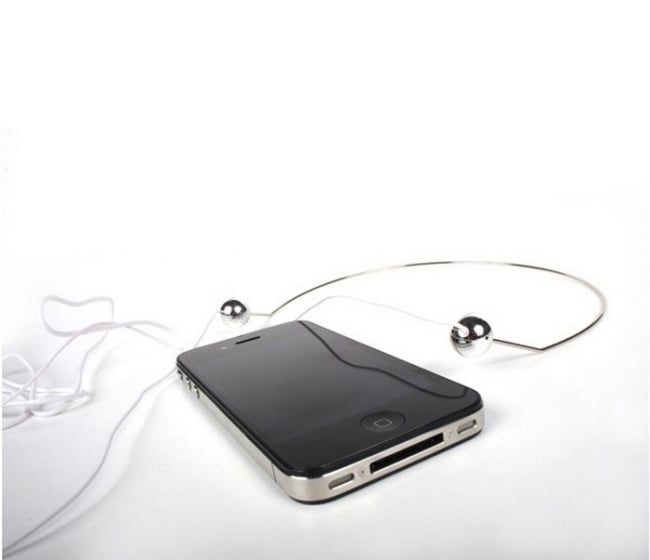Geschenke Männer hi-tech-Iphone Accessoires-Micro Gem Ohrhörer Design