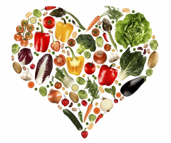 Herzgesunde Diät durchführen Ernährungsmittel-Obst Gemüse-Fettbewusstes Essen