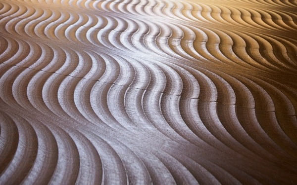 Künstlerische gewellt modern Bodenbeläge-mit Fladern-einzelne Punktästen