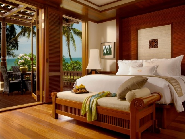 Luxus resort Suiten-einrichtung Modern traditionelle Elemente Malaysia Tanjong-Jara