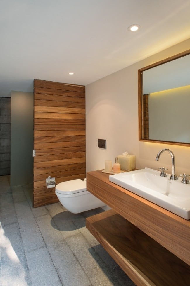 Massiv Holz Möbeldesign Badezimmer spiegel-Rhyzoma Arquitectura