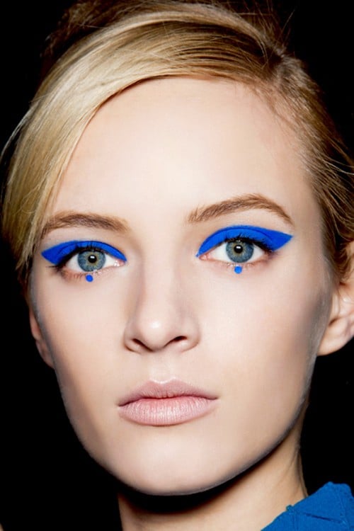 Oberlid Ideen Produkte make up Blau-kräftig Augen-Make Up-Extravagant