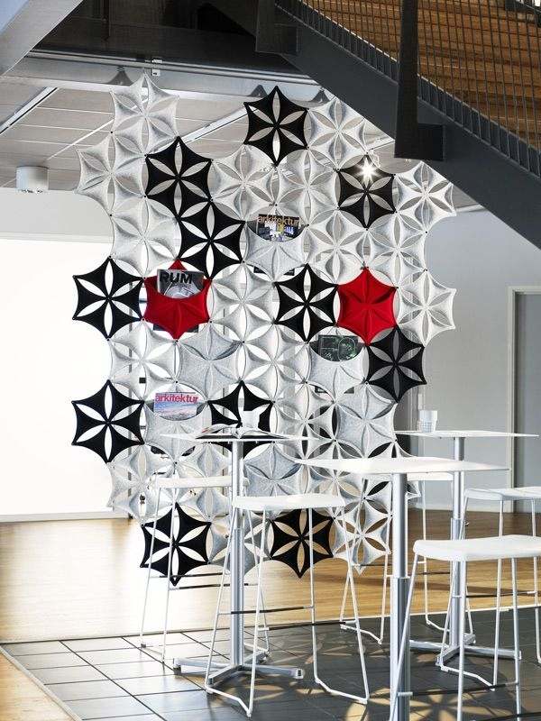 Trennwand Industrial chic vorhang-Raumteiler Künstlerisch module ablagefläche-Zeitschriten
