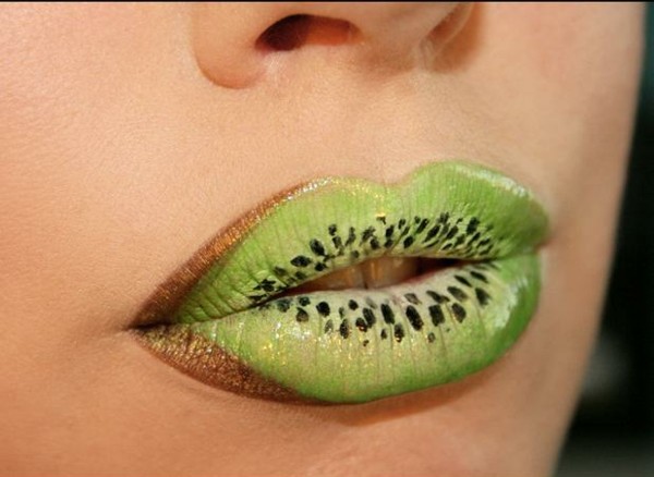 Lippen Party Kindergeburtstag Kiwi Früchte