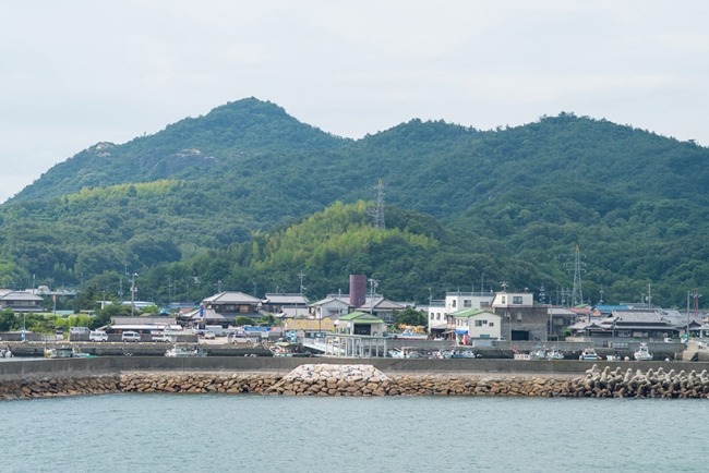 Teshima Hafenstadt renovierte Häuser Kunstmuseum Japanische Architektur-Traditional