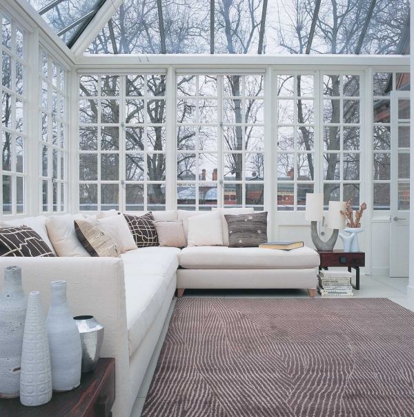 Textil Teppich-Imitation Baumringe-Beige Wohnzimmer Glasdach-Veranda Dach
