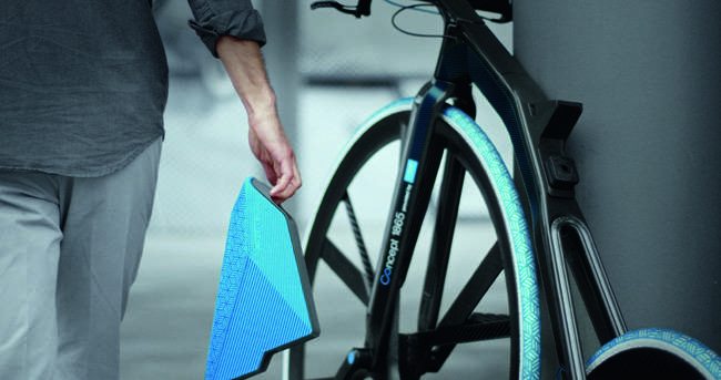 E-Bike Design-modern-Kunststoffen Akku-angetrieben abnehmbar Sattel