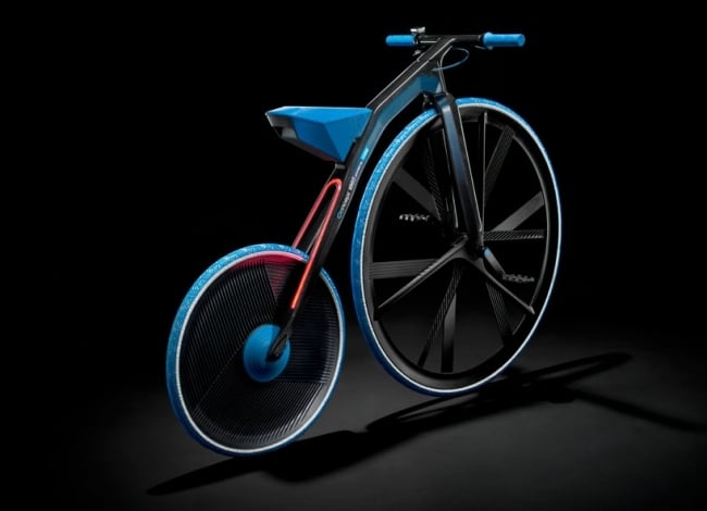 Veloziped Pierre Michaux Design-Reinterpretiert Bike elektrisch-Concept 1865