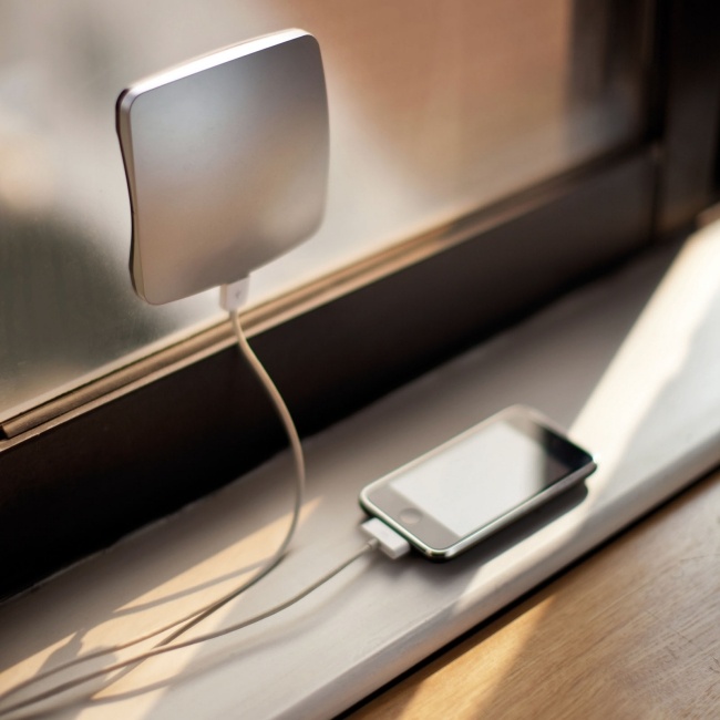 iPhone Fenster-Solar Ladegerät-Design gadgets Handy Smartphone-mobil ökologisch