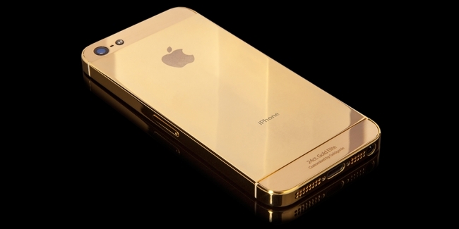 iPhone5s Features modern Gold Gehäuse-Design Geschenkidee-Weihnachten 2013
