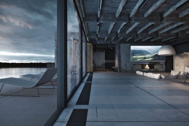 igor sirotov visualisierung terrasse beton holz