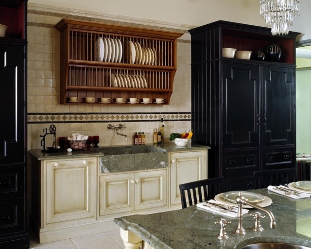 küche viktorianischen stil möbel spüle marmor