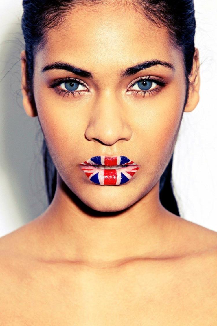 lippen-schminken-flagge-grossbritannien-blau-rot-weiss