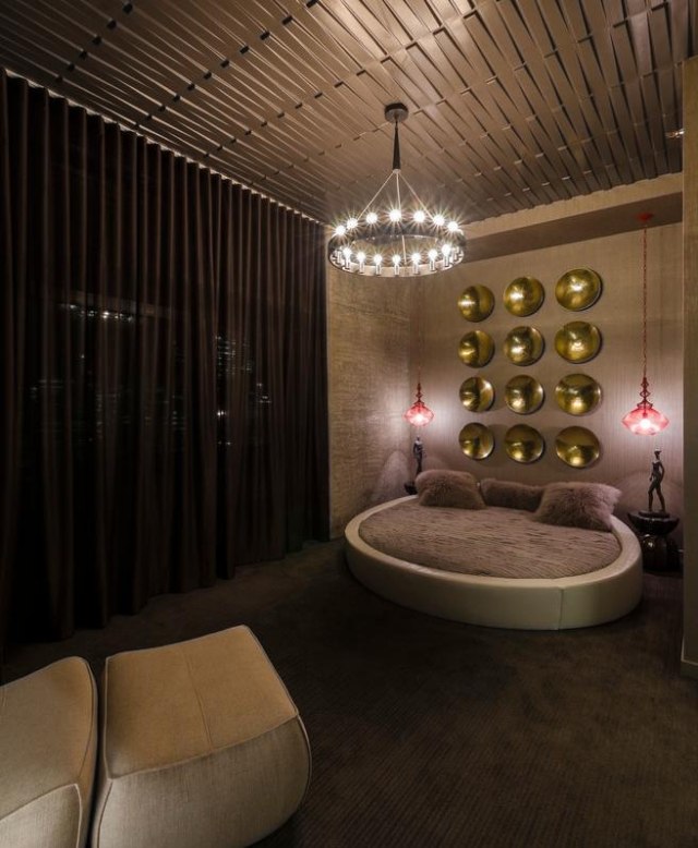 Candelaria moderner designer kronleuchter Rico Espinet nickel schlafzimmer