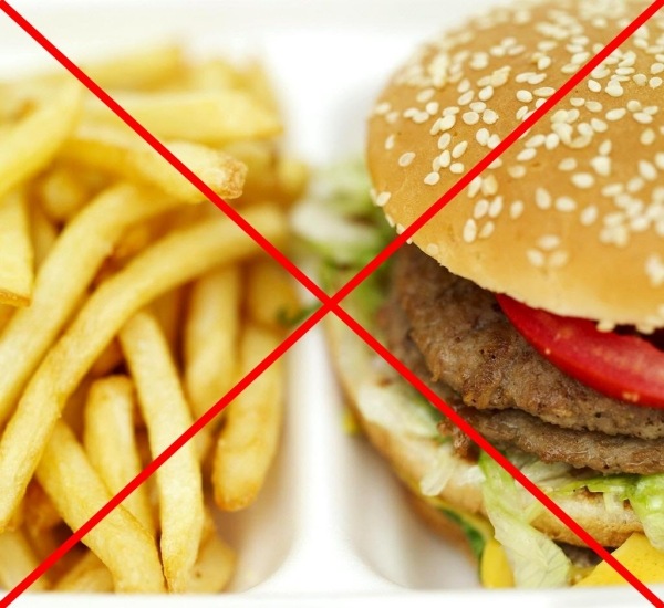 Cholesterinspiegel natürlich senken keine pommes hamburger
