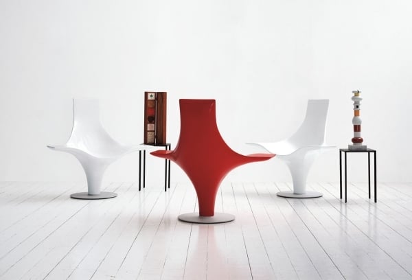 Möbel aus verstärkten Glasfasern-minimalistisch Statuette-Lloyd Schwan