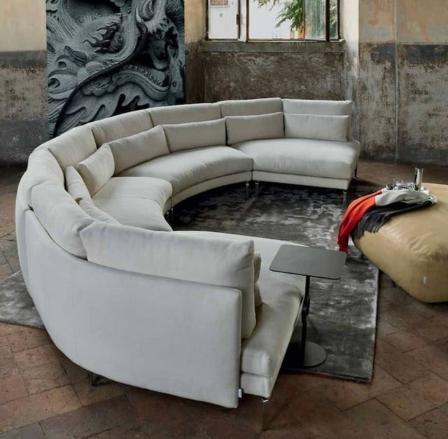 Wohnzimmer einrichten stilvolle Polstermöbel italienisch