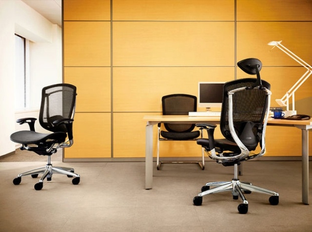 Ergonomischer Bürostuhl Möbel Ideen-Design Okamura-Contessa Büroraum einrichten