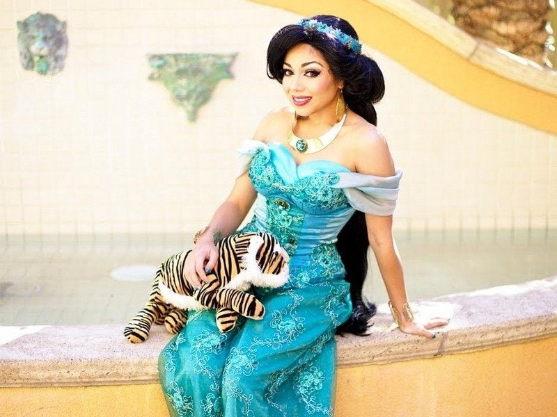 Faschingskostüme für Frauen Ideen-Jasmin-Prinzessin-Aladin-Film