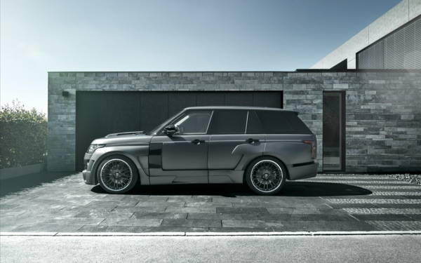 Mystere Range Rover grau Farbe Seitenansicht