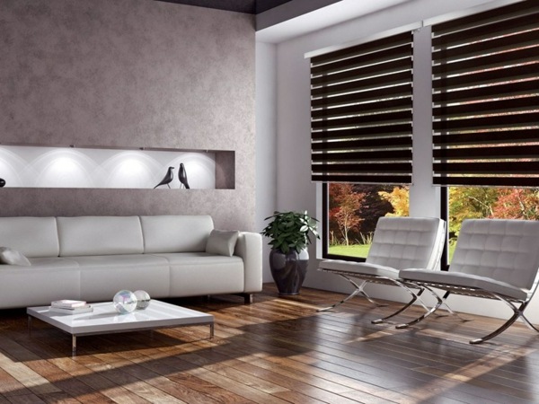 Design Wohnzimmer Sichtschutz Sonnenschutz