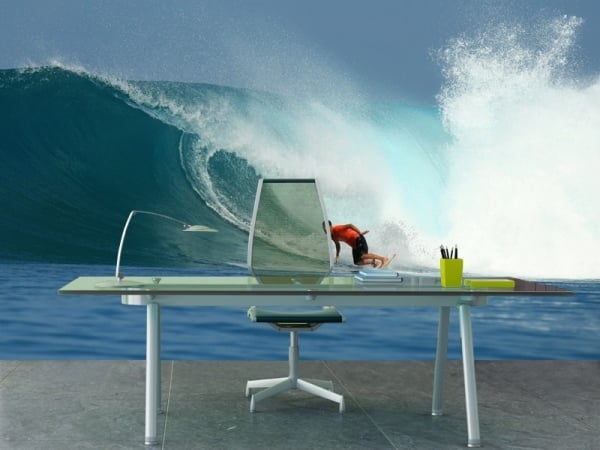 Home-Office ideen fototapete design Fototapete-Surf Wandbilder Gestaltung