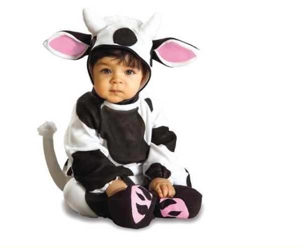 Kleinkinder Lustige kostüme-Cozy Cow-günstig-ideen