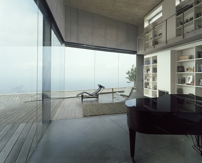 Luxus Villa Atlantik Küste-Vollverglasung Panorama-Aussichten