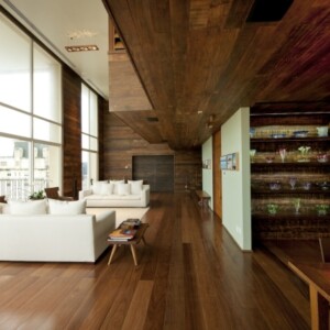 Wohnzimmer Loft stil einrichten Verglasung-Weiß Sofa Set offene-gestaltung