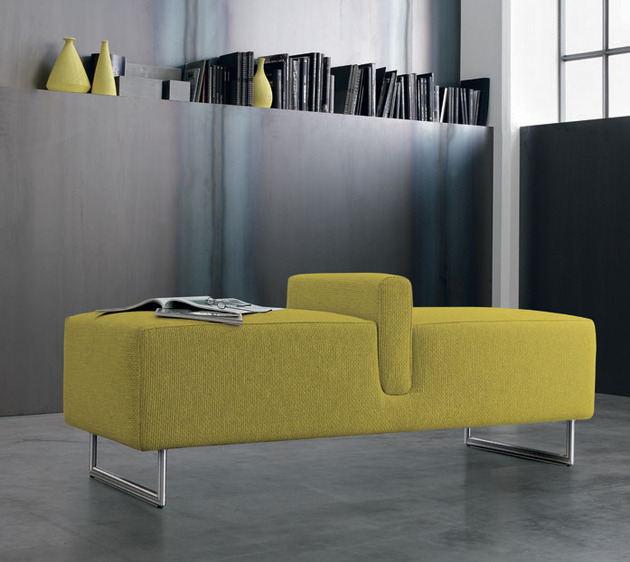 Moderne möbel alivar sofa kollektion gelbgrün