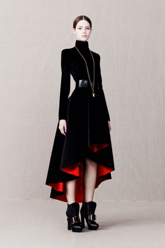Modetrends aktuell Alexander Trendige kleidung-McQueen Kollektion-Mantel