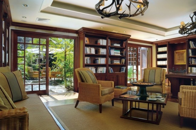 Möbel für Bibliothek traditionell design-Hotel Constance Le Prince-Maurice