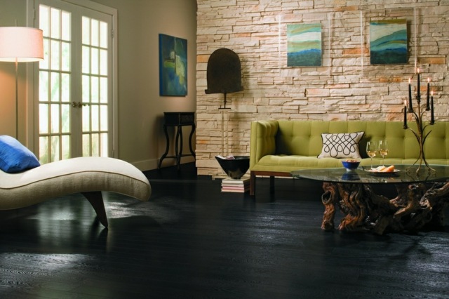 dunkler Boden Belag grün Sofa Design Sessel