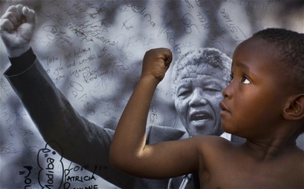 Nelson Mandela Anti Apartheid Kämpfer Südafrika