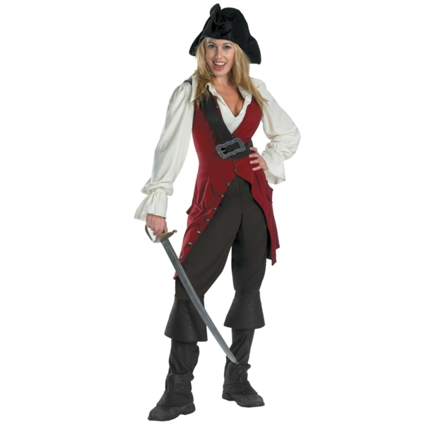 Piraten Karibik Kostüm Frauen verkleidet